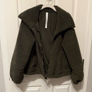 lululemon athletica Olive Teddy Jacket
